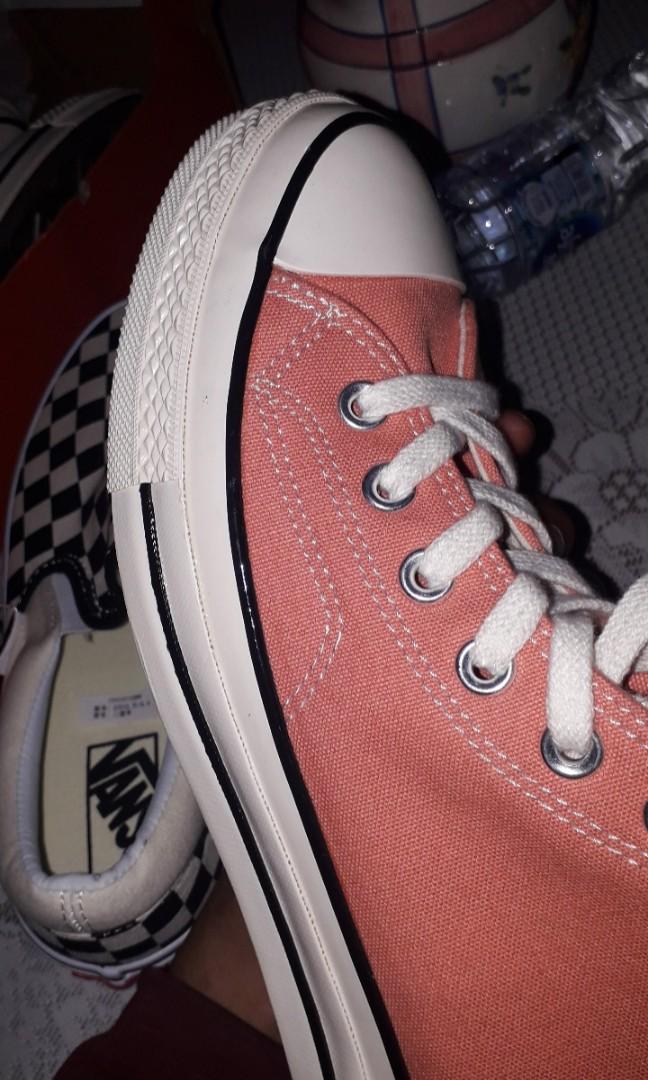 Converse 70s High dusty peach Fesyen Pria Sepatu Sneakers di Carousell