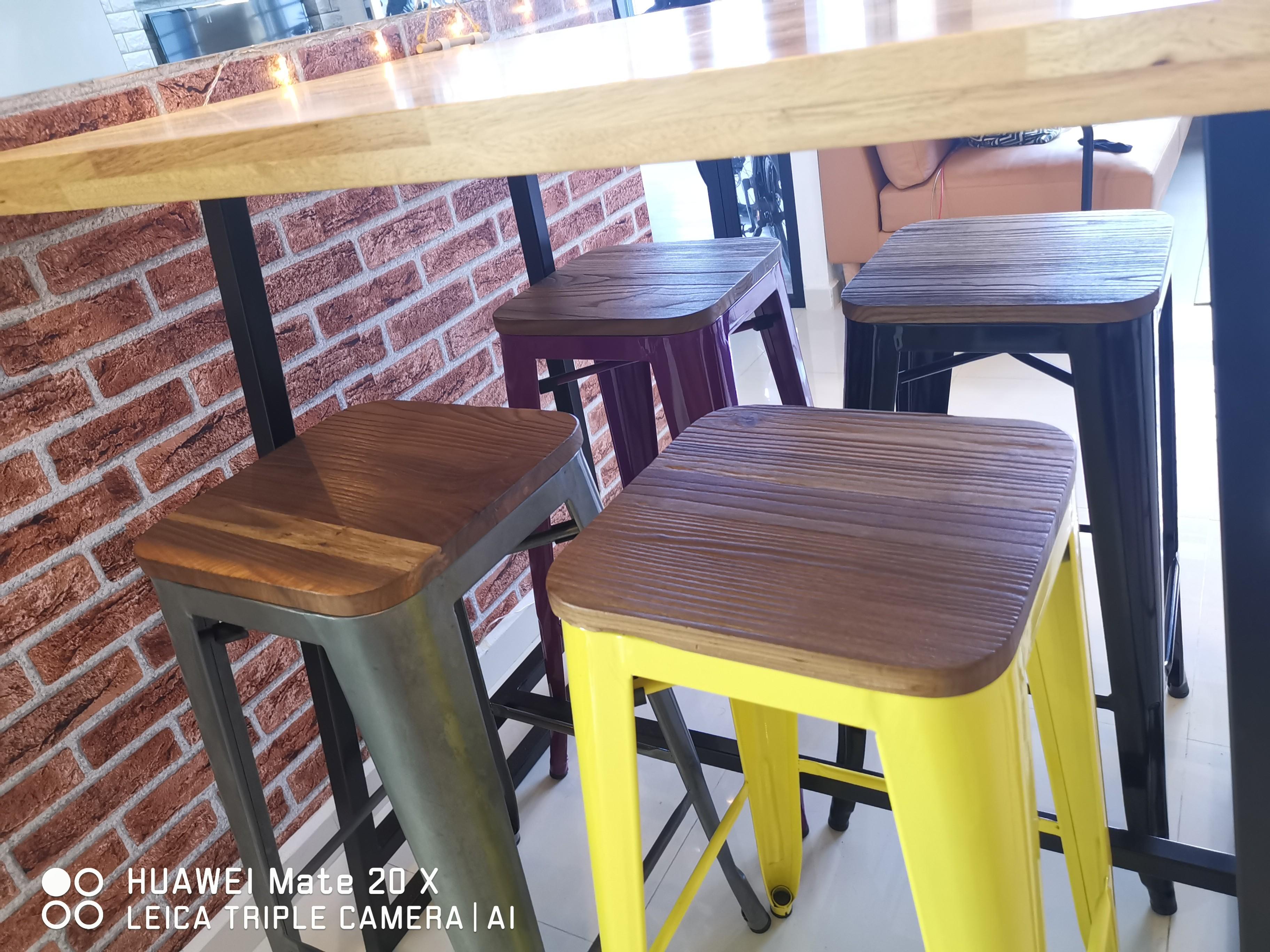 Custom Made Bar Table and Chairs, Furniture & Home Living, Furniture