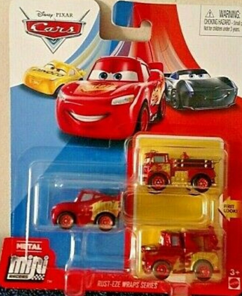 Disney cars shop mini racers red