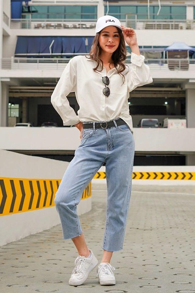 cut off boyfriend jeans