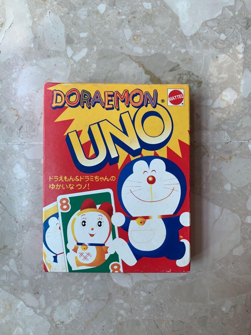 Doraemon Uno Toys Games Board Games Cards On Carousell