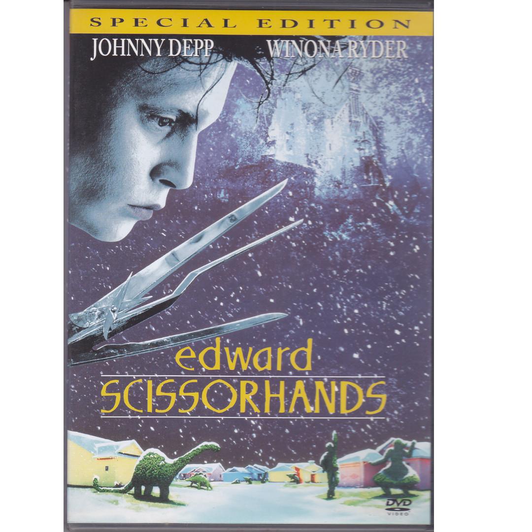 尊尼·特普：Edward Scissorhands【幻海奇緣】 DVD, 興趣及遊戲, 收藏品