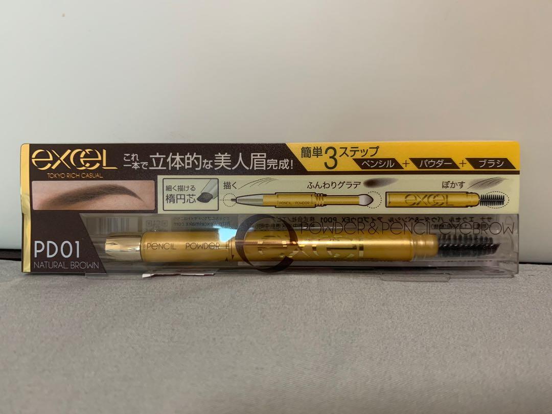 Excel eyebrows （分類：化妝品）位於 Hong Kong。 由 goodluck101 提交（商品編號 261621901，圖片 1）。簡介： 。