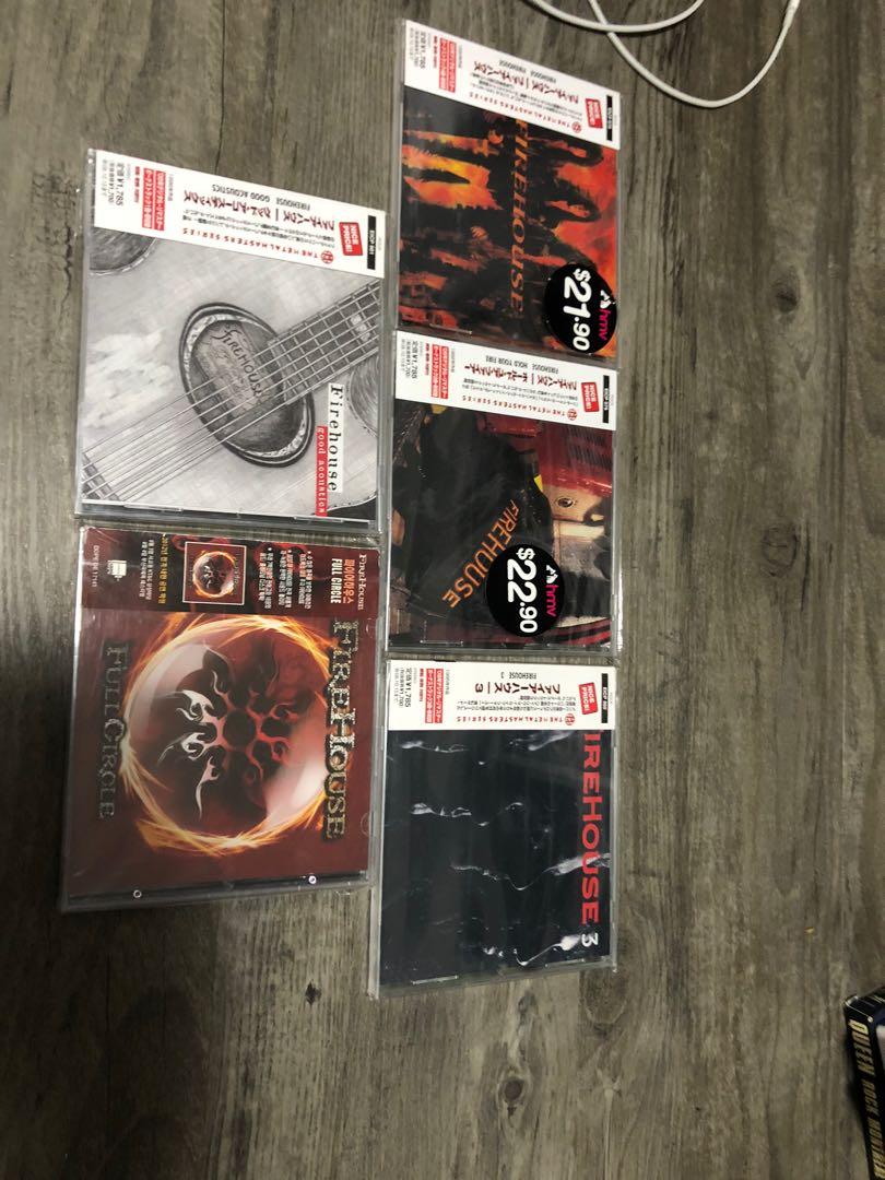 Firehouse Japanese Special Edition Bonus Tracks Live And B Side Tracks 5 Albums Like New Tv Home Appliances Tv Entertainment Tv Parts Accessories On Carousell