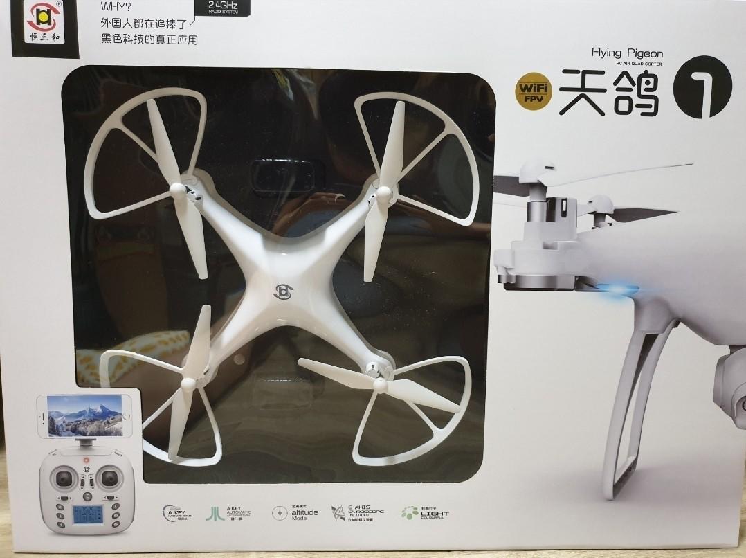 Flying Pigeon Drone with wifi camera, Photography, Drones on Carousell