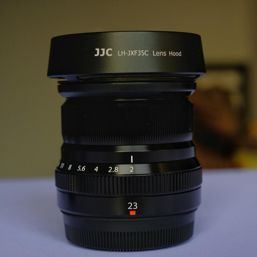 Fujifilm Xf23mm F2 Wr Black Photography Lenses On Carousell