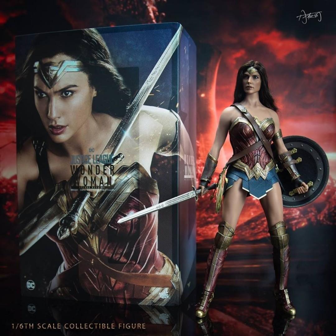 wonder woman justice league hot toys