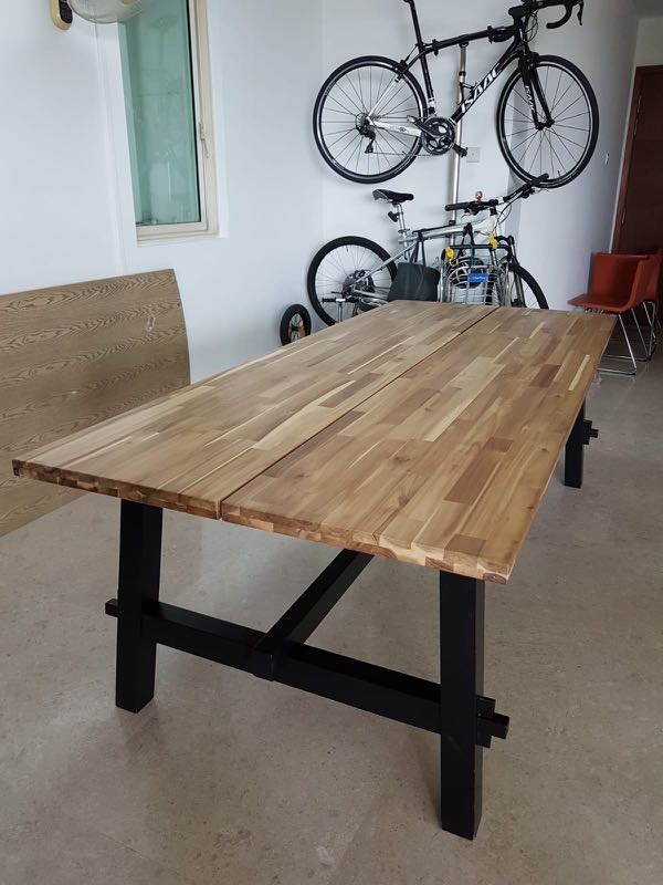 Acacia dining table ikea discount