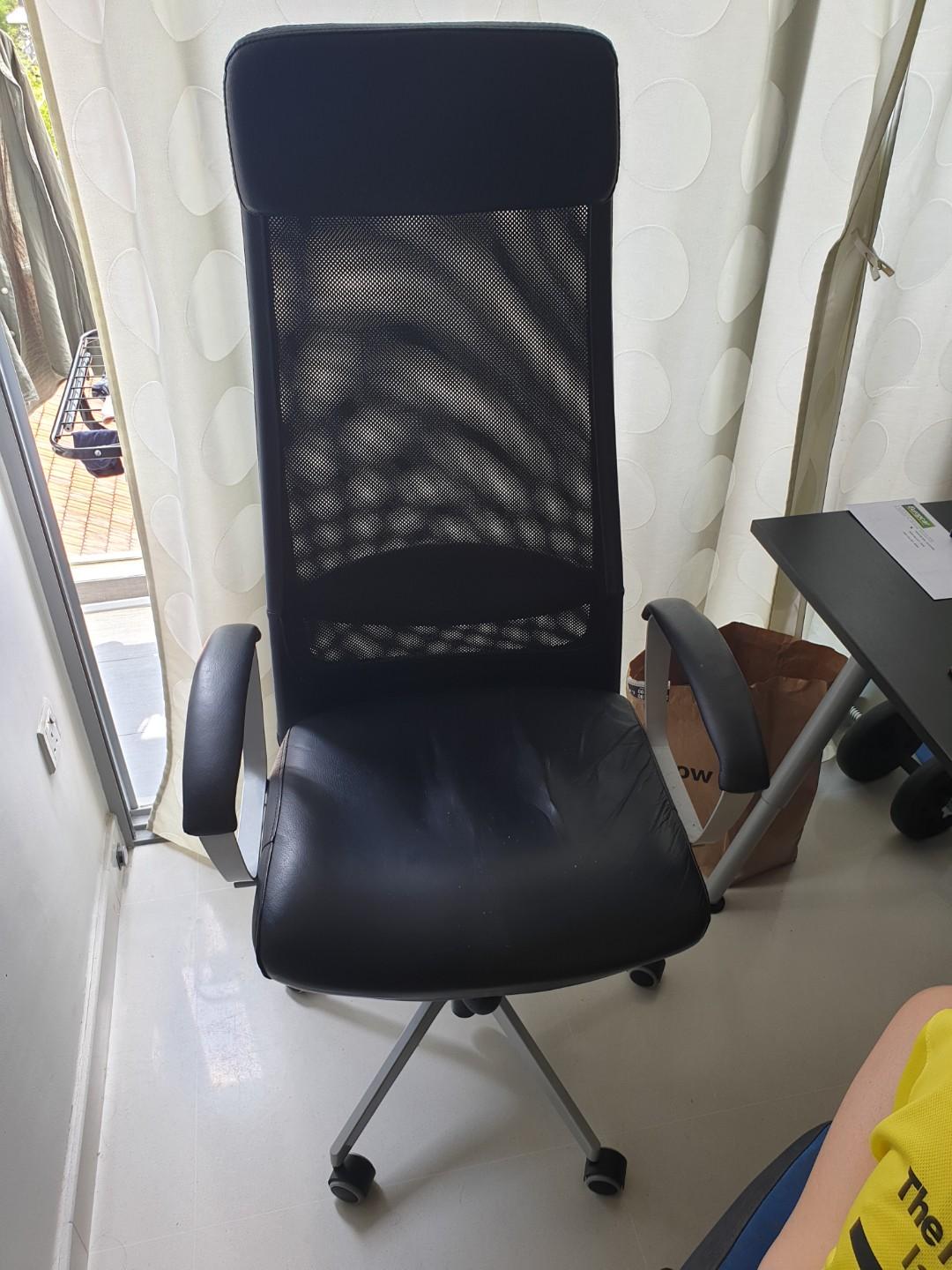 IKEA Markus Chair, Furniture & Home Living, Furniture, Chairs on Carousell