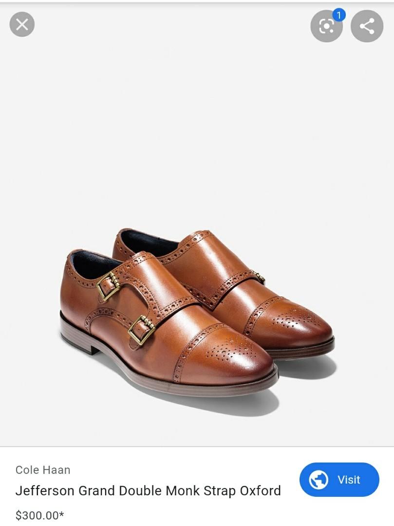 Cole haan jefferson grand double online monk