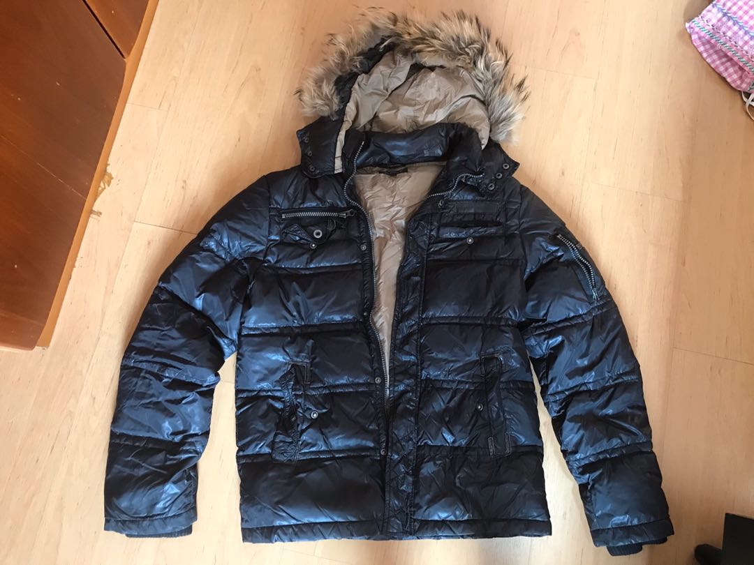 Jun Club Japanese Brand Man black down jacket Size M Men s Fashion Coats Jackets and Outerwear on Carousell