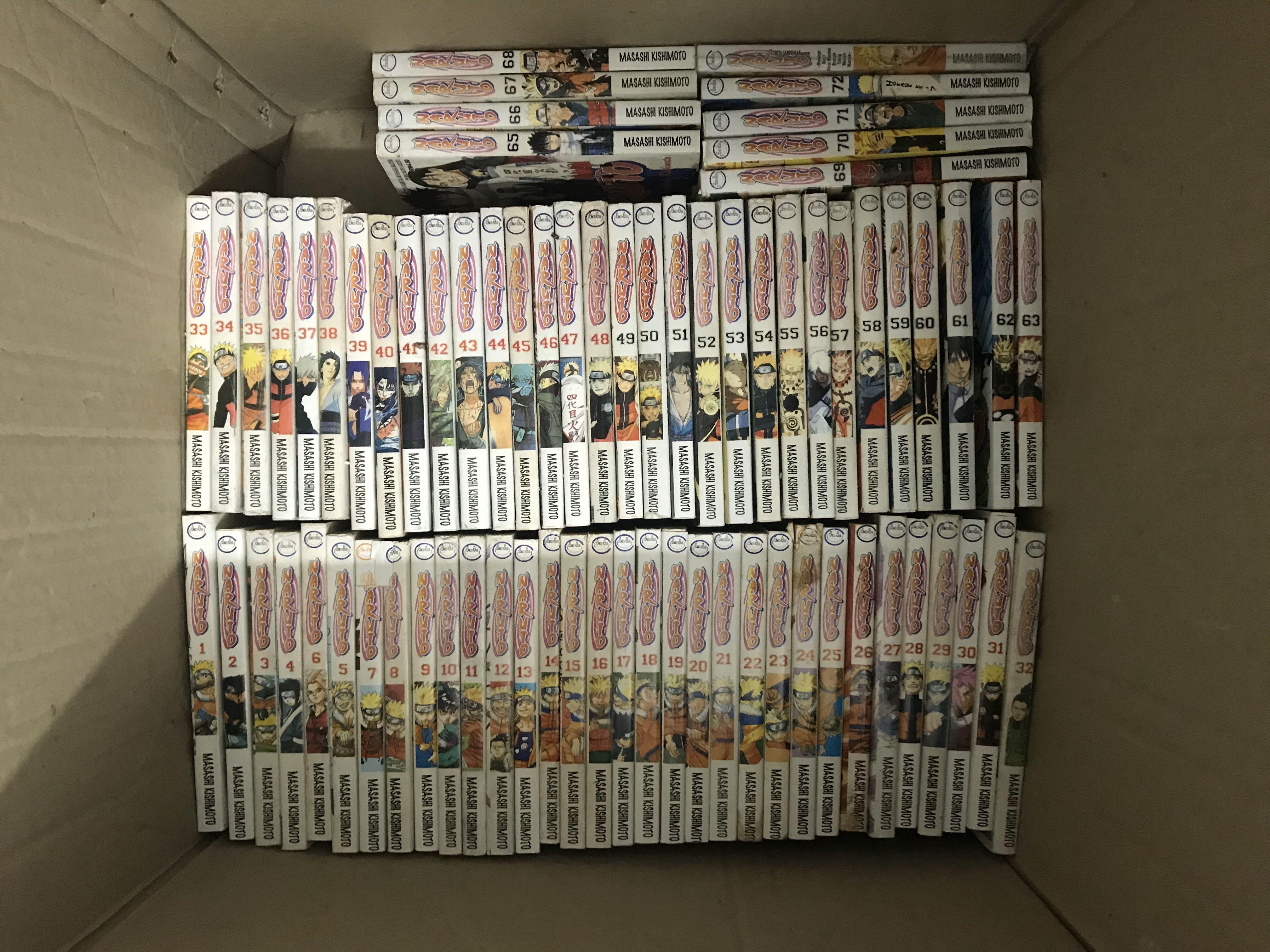 Komik Naruto 1 72 Comic House Fullset Loose No 64 Books Stationery Comics Manga On Carousell
