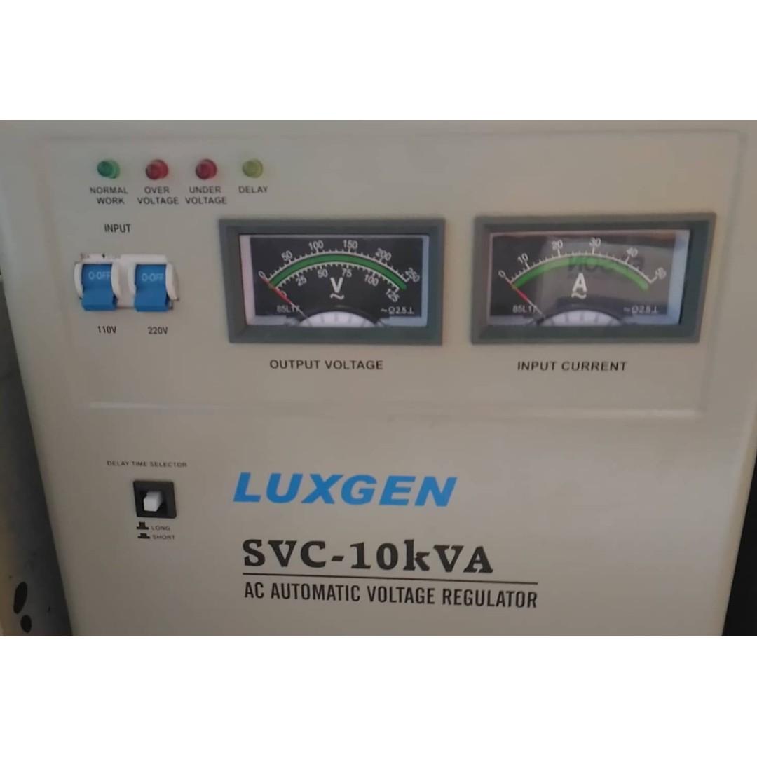 Luxgen AVR servo type 5KVA 10KVA 20KVA 220V Constant voltage, Hobbies
