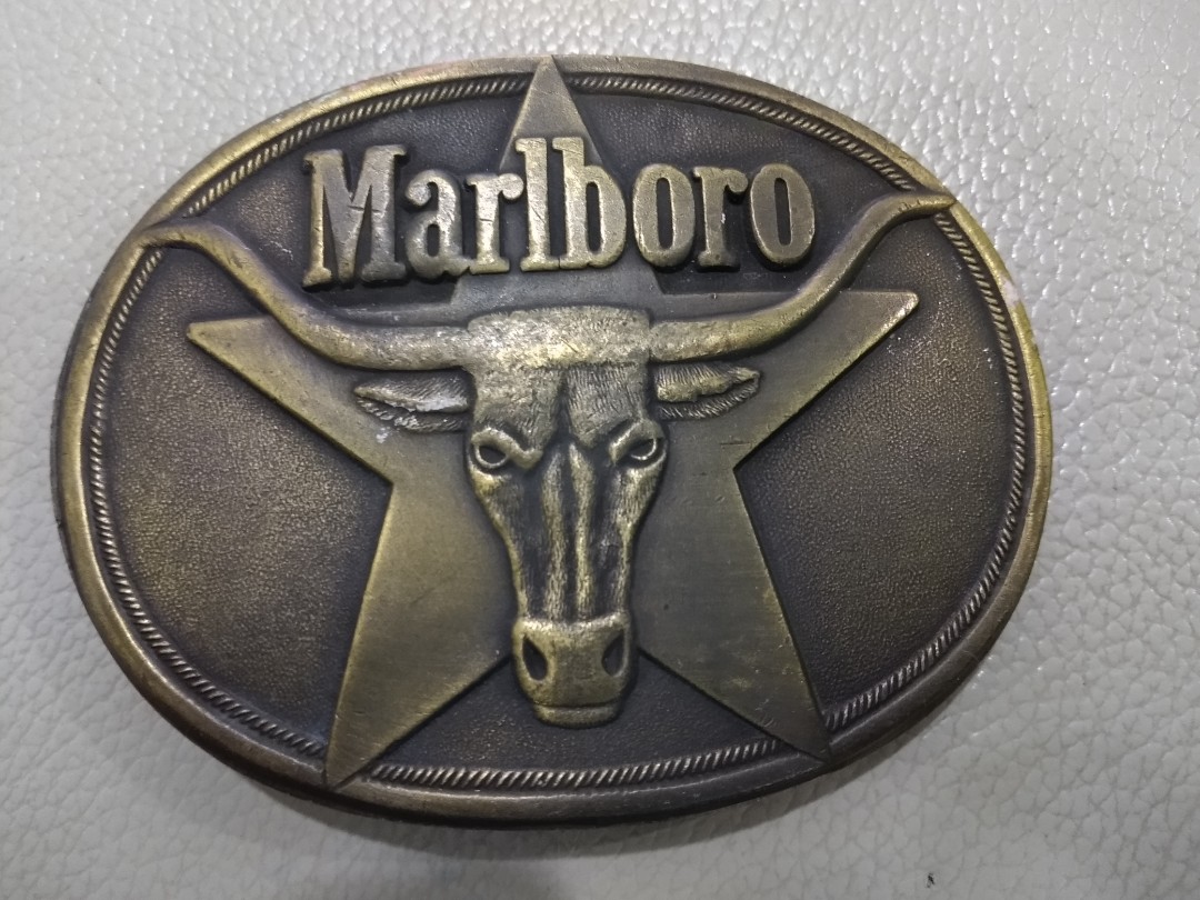 Marlboro belt buckle Men s Fashion Watches Accessories Belts