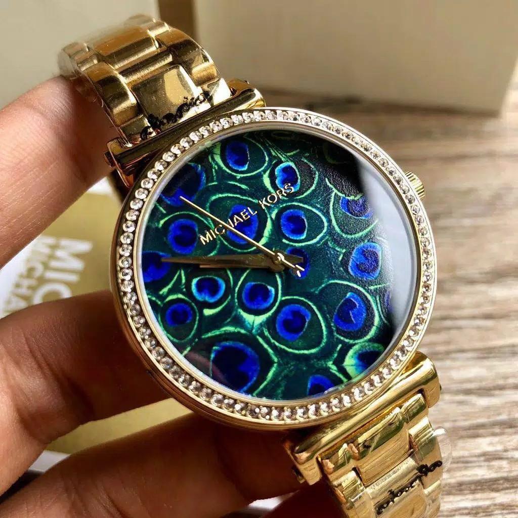 Michael kors peacock watch clearance