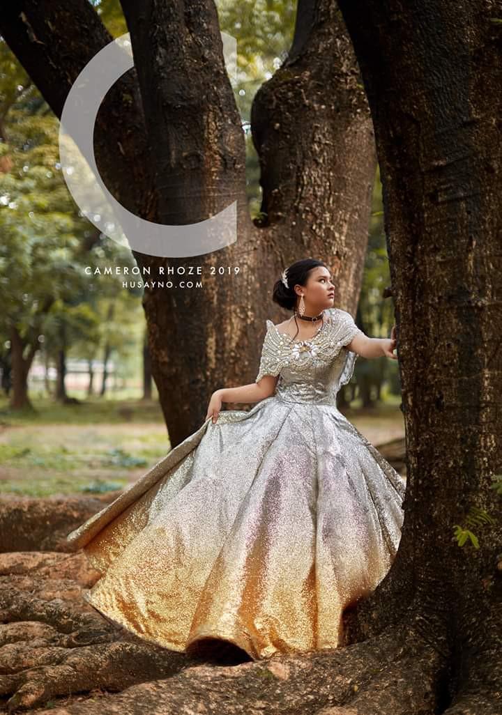 Modern Filipiniana Gown and Costume Rentals - Thank you client from japan  for choosing kimstar filipiniana made to order recycle filipiniana made  from abaca,wooden beads accentuated with rhimestones and pearl which  signifies