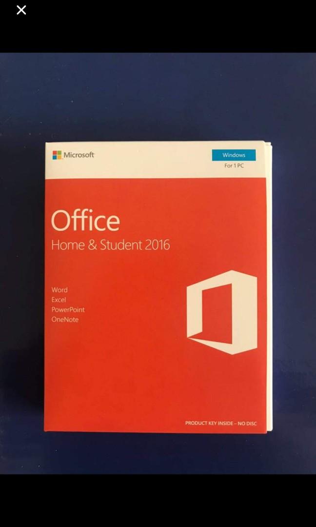 Ms Office Home Student License Software Ms Office Pro Plus 2016