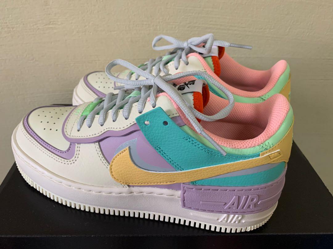 Air force 1 on sale shadow ivory gold yellow