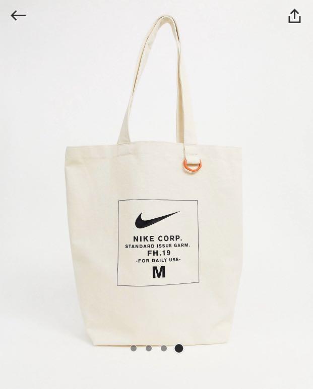 Nike Swoosh Tote Bag Women s Fashion Bags Wallets Tote Bags on Carousell