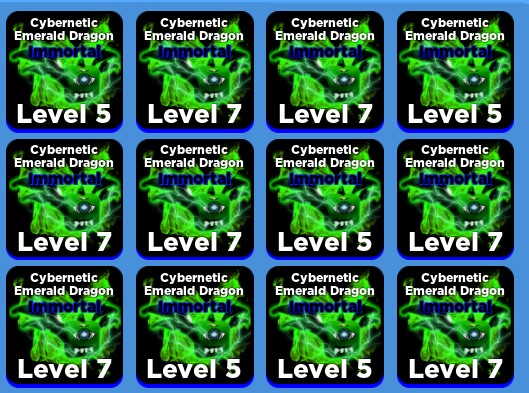 Roblox Ninja Legends Cybernetic Emerald Dragon