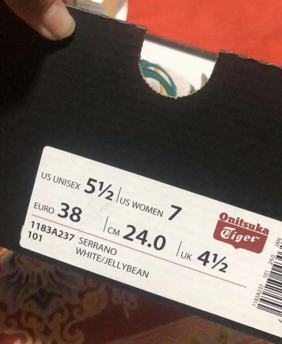 Onitsuka tiger serrano white jelly bean