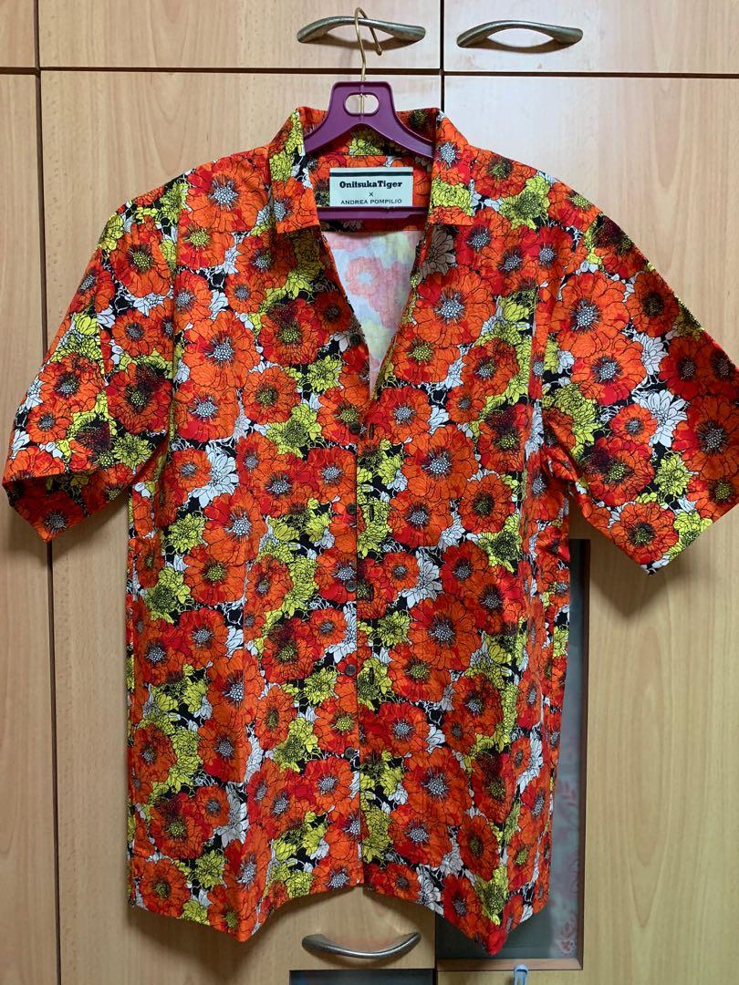 tiger floral shirt