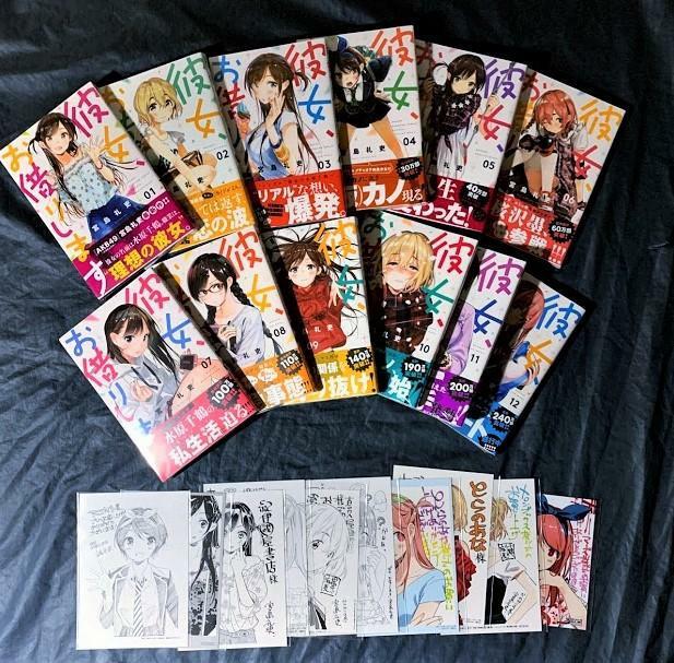 Pre Order Kanojo Okarishimasu Rental Girlfriend Manga Set Books Stationery Comics Manga On Carousell
