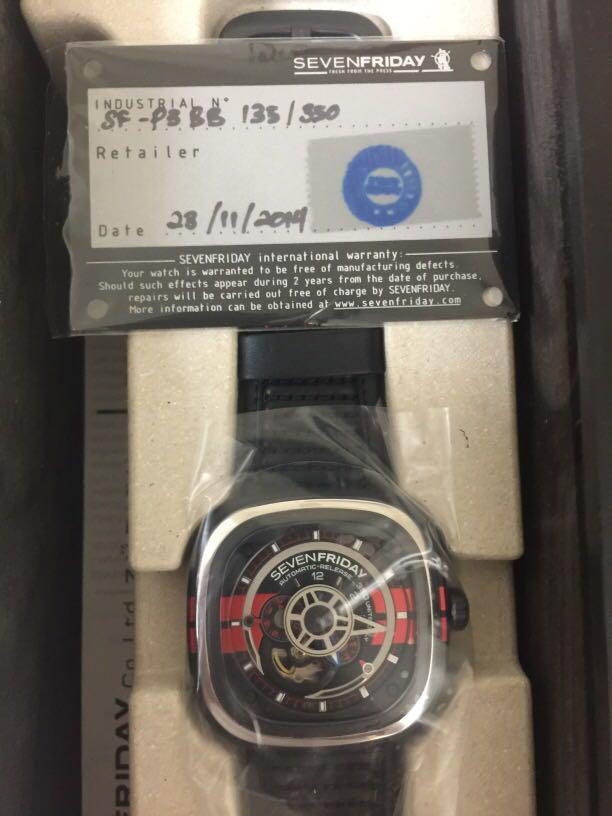 Seven Friday limited edition Big Block P3 BB Men s Fashion