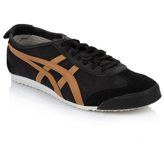 Onitsuka Tiger Mexico 66 Men s Shoe Black Tan Men s Fashion