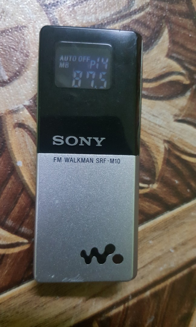 Sony FM Walkman SRF M10, Audio, Headphones & Headsets on Carousell