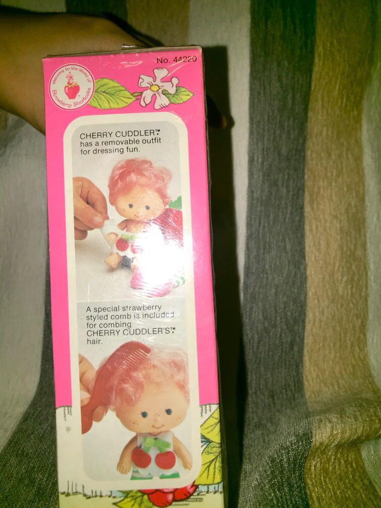 cherry cuddler strawberry shortcake doll