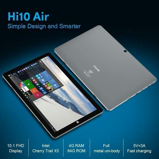 Tablet Chuwi Hi10 Air Second Hand Telepon Seluler Tablet Tablet Di Carousell