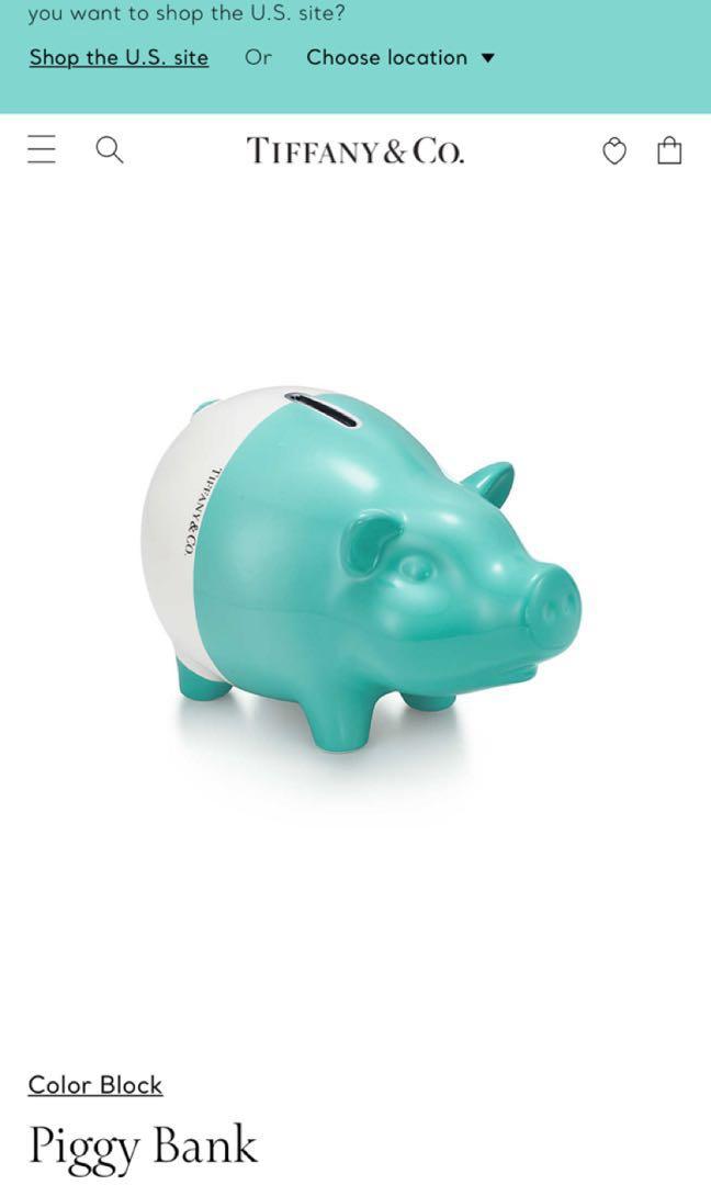 Tiffany and company piggy bank on sale