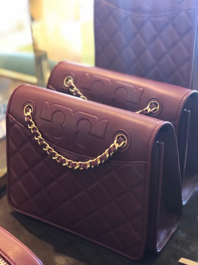 Tory Burch Savannah convertible shoulder bag, Luxury, Bags & Wallets on