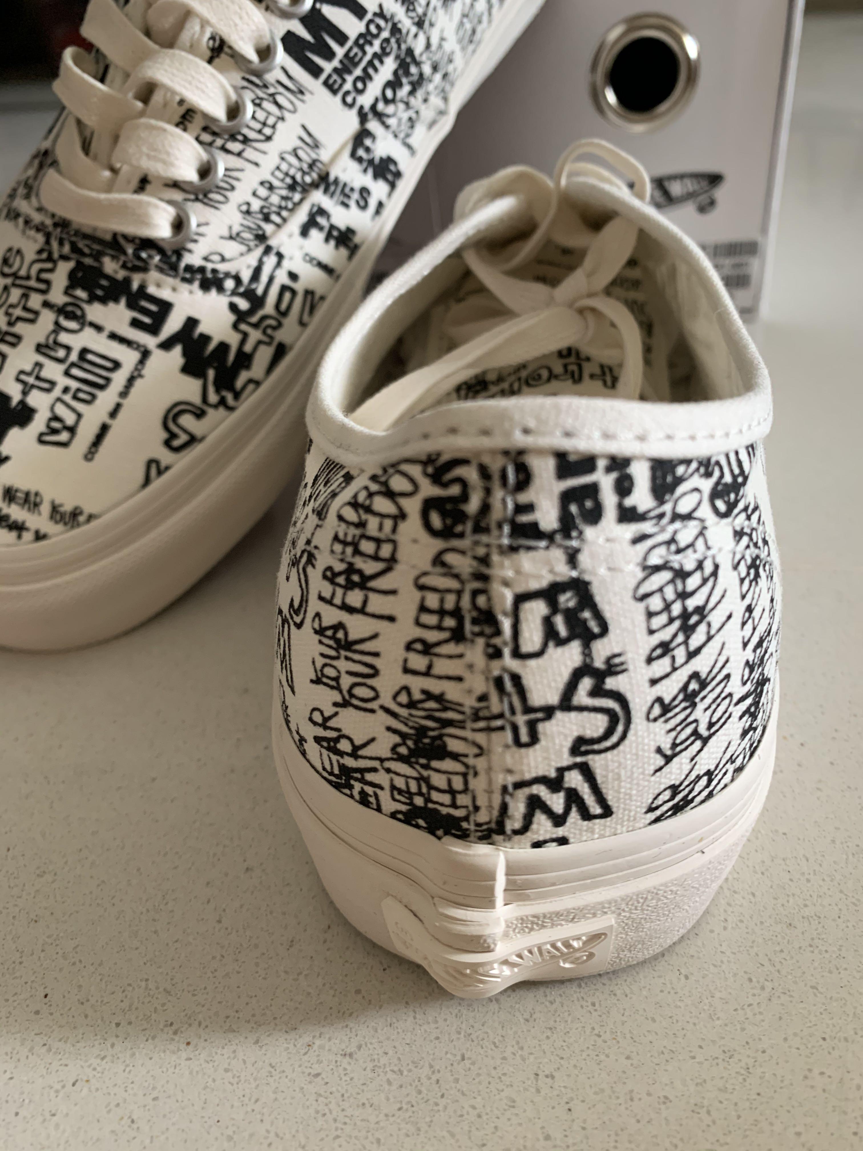 Vans authentic comme online des garcons white (japan)