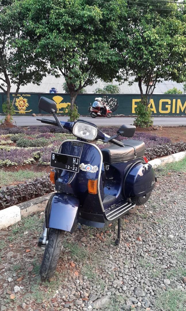 Vespa Exclusive 2 Thn 1996 Original Look Motor Di Carousell