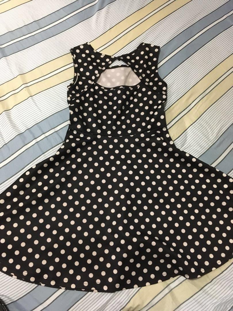 retro polka dot