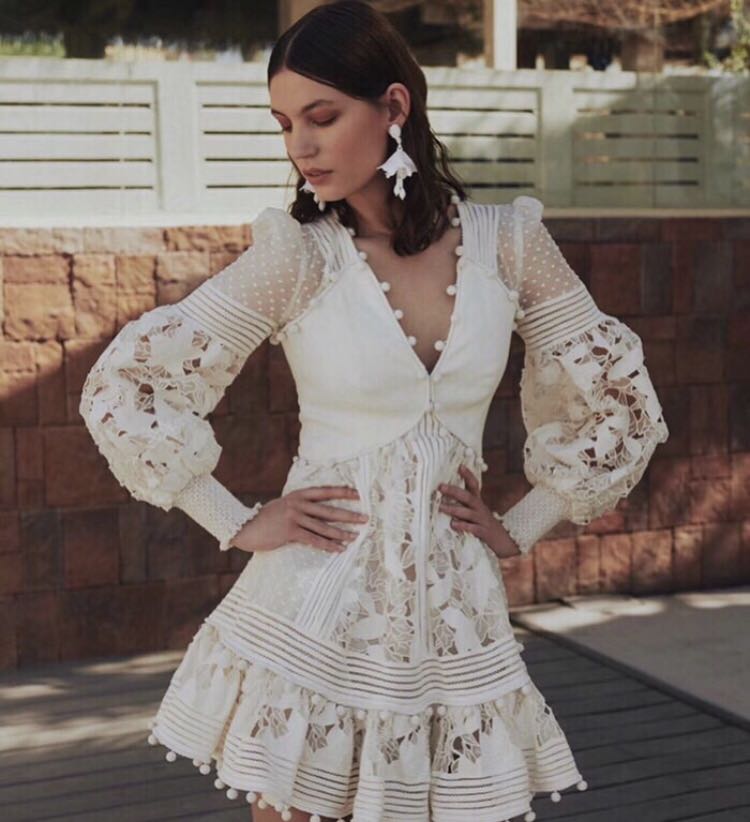 Zimmerman store white dress