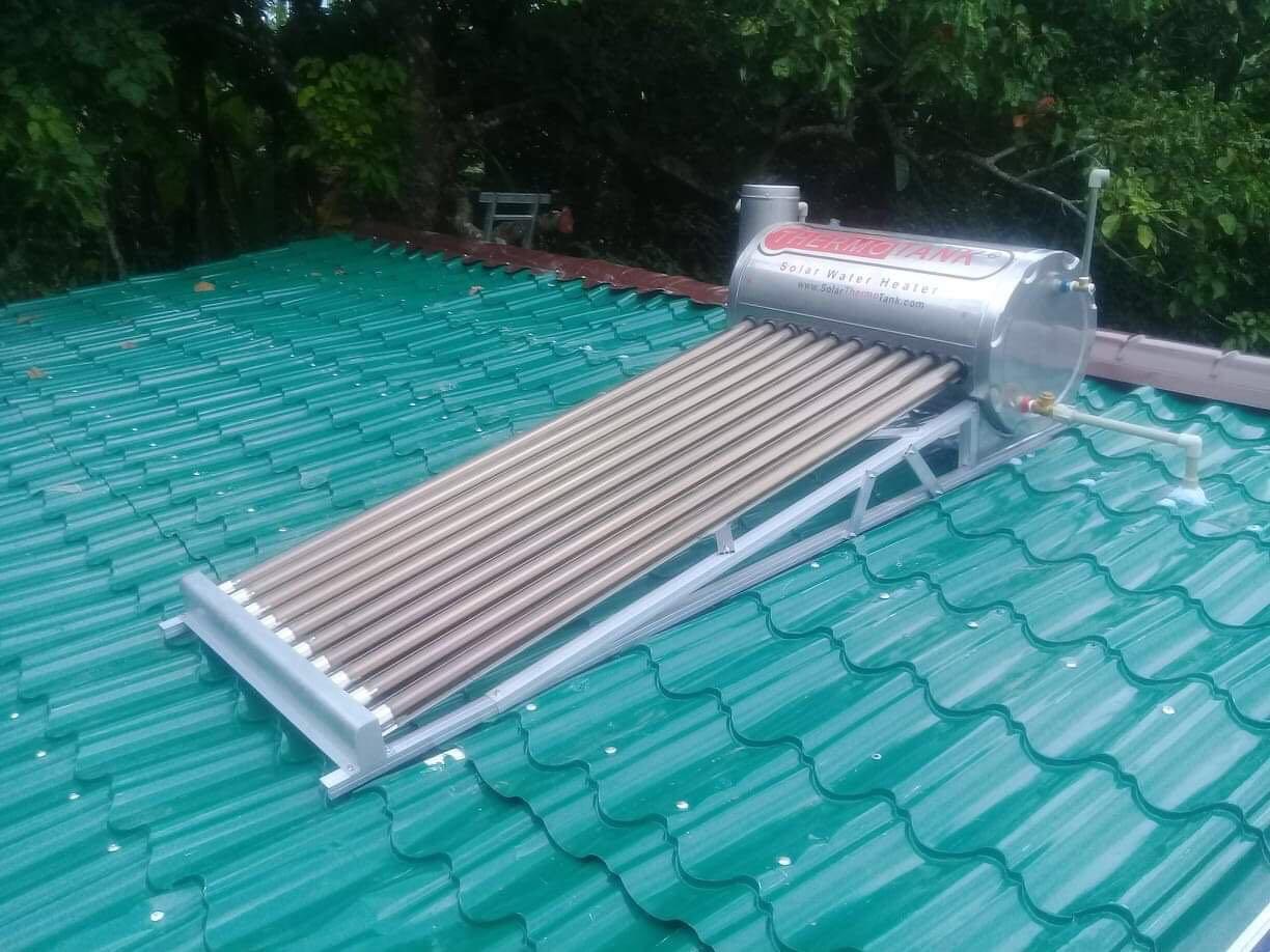 100L Low Pressure Gravity Type Solar Thermo Tank Solar Water Heater Furniture Home Living 