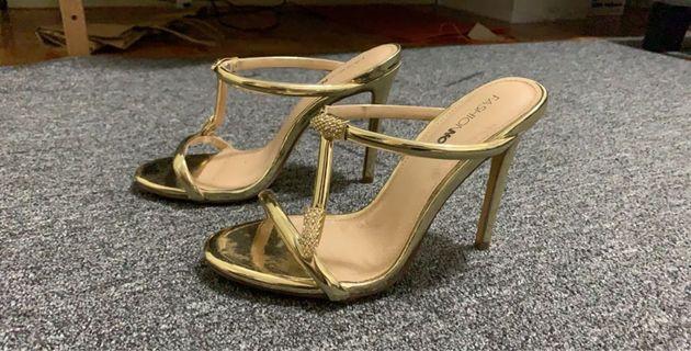 Fashionnova Gold Heels