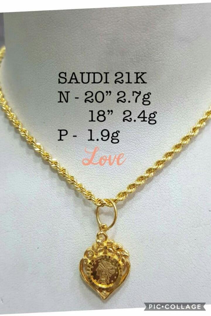 21 karat gold necklace price clearance