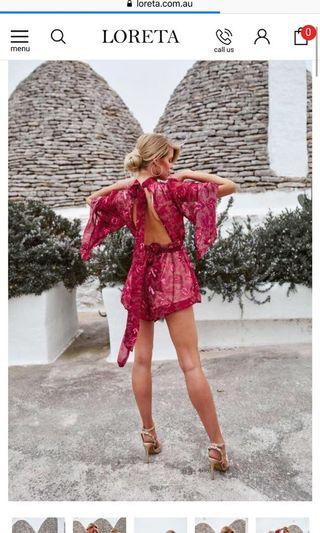 Loreta playsuit