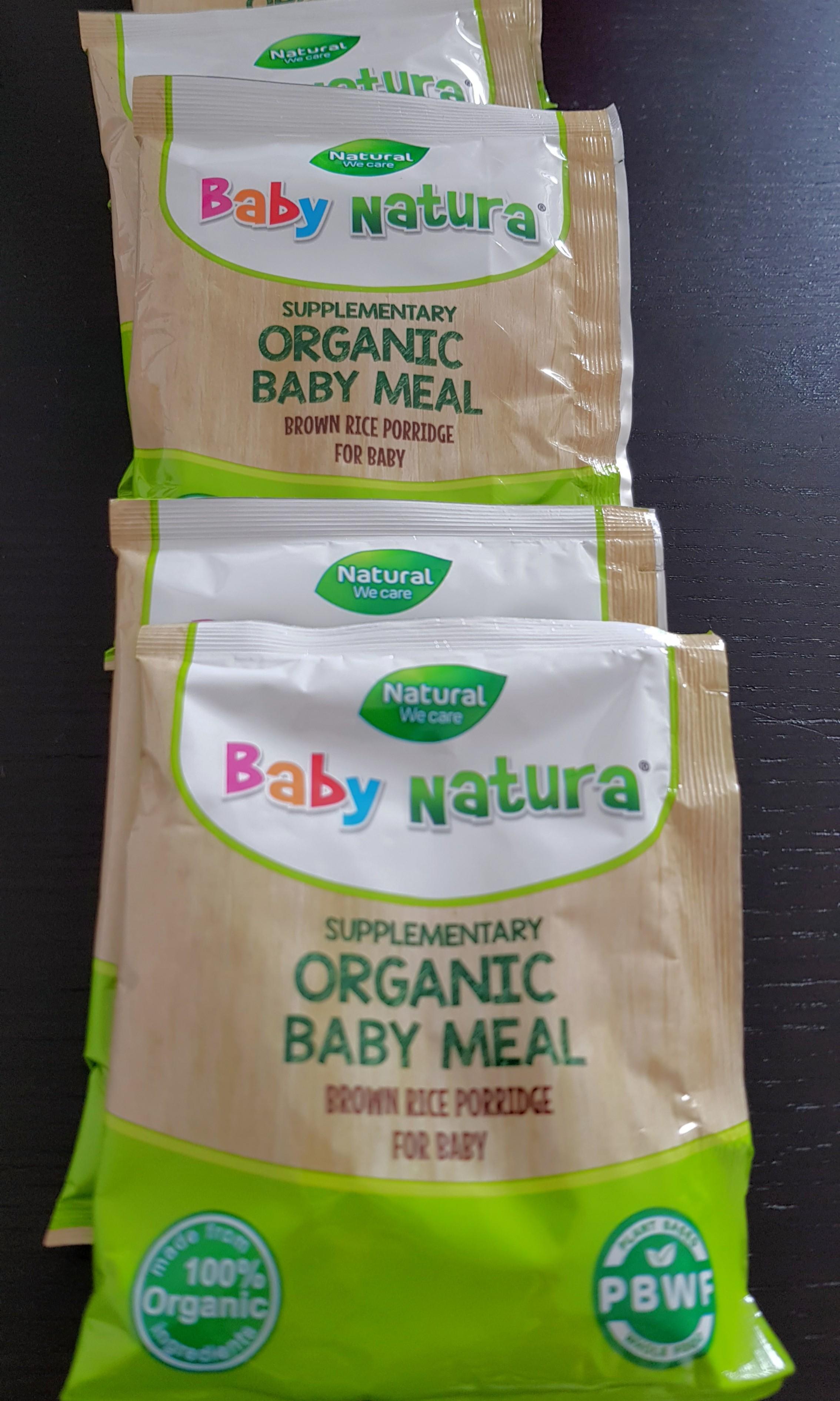 baby natura organic baby meal