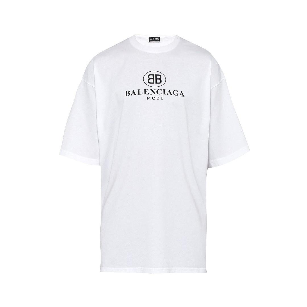 balenciaga white tee