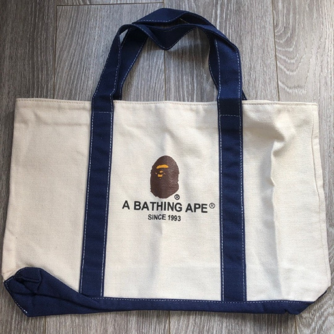 BAPE canvas tote bag beach sports Men s Fashion Bags Sling Bags on Carousell