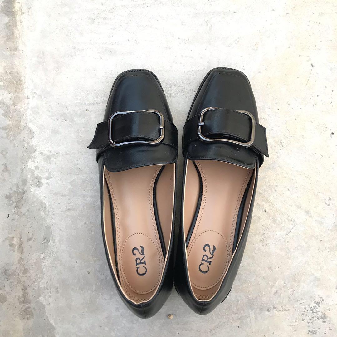 Carlo Rino Formal Black Block Heel Shoes Women S Fashion Shoes