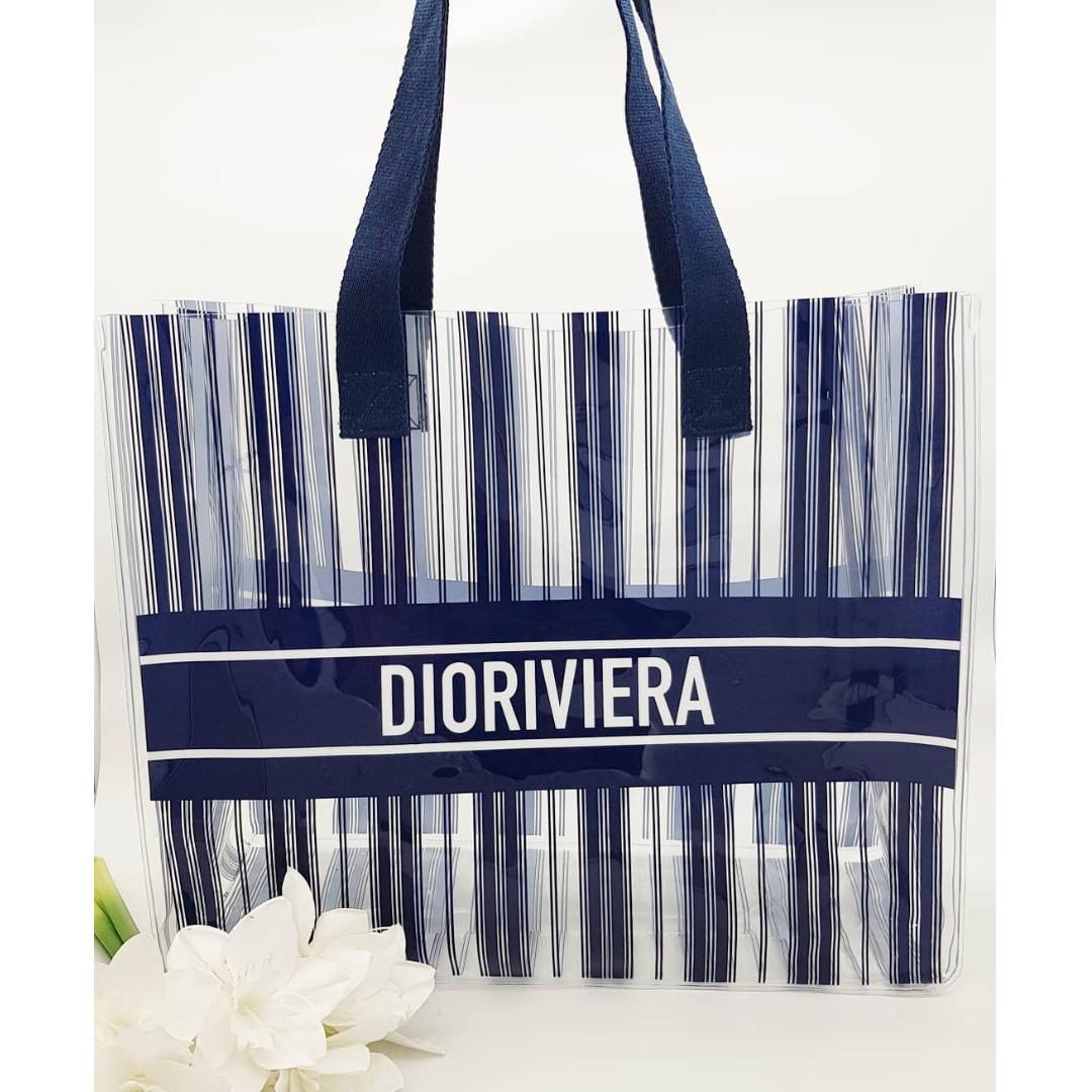 Christian dior cheap plastic bag