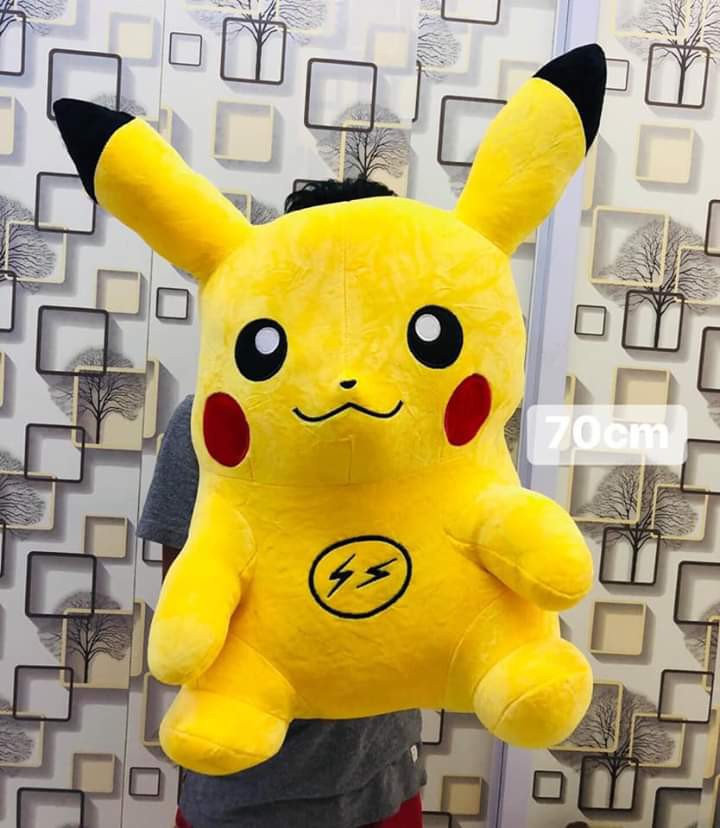 chubby pikachu plush