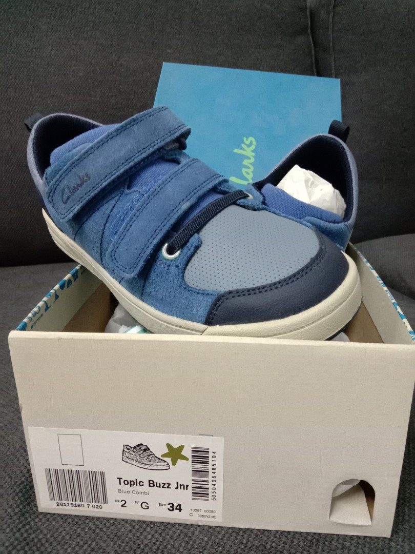 Clarks Kid boy shoes New Authentic, Babies & Kids, Babies & Kids