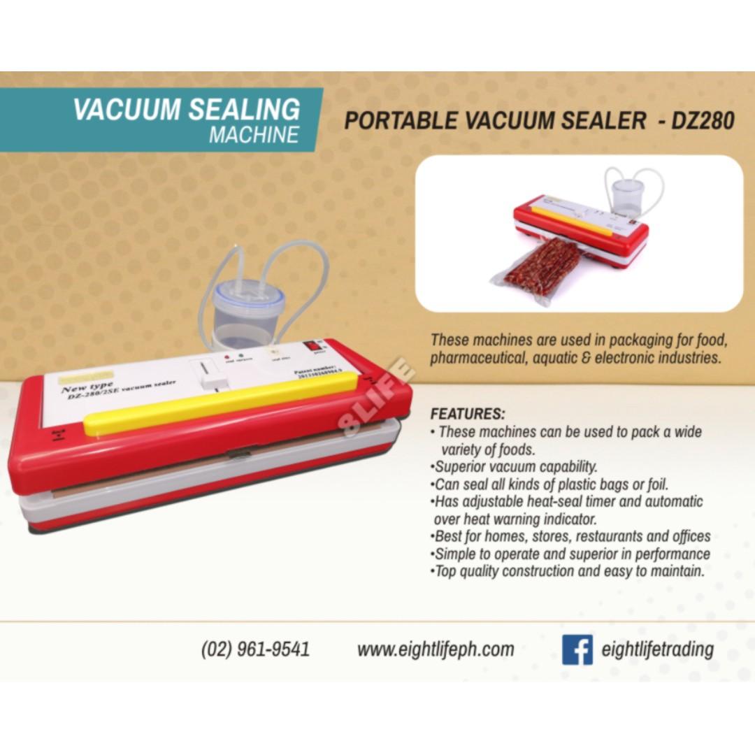 Digital Vacuum Sealer for liquid portable vacuum sealing machine (Category: Cleaning Tools & Supplies) located in Valenzuela. Submitted by eightlife_trading (Listing ID 238462156, Image 2). Description: OTHER AVAILABLE PRODUCTS: • Vacuum Machines • Hand Sealer All Metal Series • Foot Sealer Series • Band Sealer • Induction Sealer Series • Shrink Machine Series • Coding and Labeling Machines • Heat Gun • Air Compressor • Weighing Scale • Manual Fo